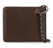 Harley-Davidson Men's Genuine Leather Iconic B&S Eagle Bifold Wallet - Brown - No Hassle Returns at Wisconsin Harley