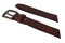 Harley-Davidson Men's Laser H-D Logo Genuine Leather 38mm Belt - Brown - No Hassle Returns at Wisconsin Harley
