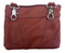 RCS Women's Genuine Leather Hip Bag With Adjustable Shoulder Strap - Red - No Hassle Returns at Wisconsin Harley