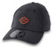 Harley-Davidson Men's Engineered Fitted Baseball Cap - Black 97624-24VM - Wisconsin Harley-Davidson