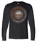 Harley-Davidson Men's Halo Willie G Skull Crew-Neck Long Sleeve Shirt - Black - Wisconsin Harley-Davidson