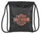 Harley-Davidson Rugged High-Density Polyester Quick-Draw Backpack - Black - Wisconsin Harley-Davidson