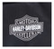 Harley-Davidson Rugged Polyester Embroidered Logo Rolling Duffel Bag - Black - Largest Selection of Harley-Davidson Products