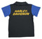 Harley-Davidson Free Shipping - Harley-Davidson Little Boys' Racing Knit Colorblocked Short Sleeve Polo - Black - Free Shipping on many products plus Orders Over $99