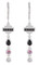 Harley-Davidson Women's Garland Stones Bar & Shield Drop Dangle Earrings, Silver - Wisconsin Harley-Davidson