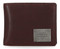 Harley-Davidson Mens Bar & Shield Plate Passcase Leather Bi-Fold Wallet, Oxblood - Wisconsin Harley-Davidson