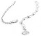 Harley-Davidson Women's 24 inch Mother of Pearl Double Dog Tag Pendent Necklace - No Hassle Returns at Wisconsin Harley