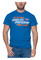 Harley-Davidson Men's Speed Point Bar & Shield Short Sleeve T-Shirt, Neon Blue - Wisconsin Harley-Davidson