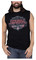Harley-Davidson Men's Heavyweight #1 Sleeveless Cotton Muscle Shirt, Black - Wisconsin Harley-Davidson