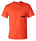 Harley-Davidson Men's Minding H-D Short Sleeve Chest Pocket T-Shirt, Orange - Wisconsin Harley-Davidson