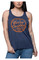 Harley-Davidson Women's Embellished Retro Circle Sleeveless Racerback Tank Top - Wisconsin Harley-Davidson
