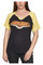 Harley-Davidson Women's Goldline Embellished Short Sleeve Raglan Tee, Black - Wisconsin Harley-Davidson