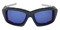 Harley-Davidson Men's Flames Sport Blue Sunglasses, Smoke Color Enhancing Lens - Largest Selection of Harley-Davidson Products