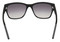 Harley-Davidson Women's Square Sunglasses, Shiny Black Frame Gradient Smoke Lens - No Hassle Returns at Wisconsin Harley