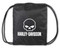 Harley-Davidson Willie G Skull Logo Rugged Polyester Quick-Draw Backpack - Black - Wisconsin Harley-Davidson