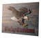 Harley-Davidson Free Shipping - Harley-Davidson Hand Painted Resin Swooping Eagle Wooden Pub Sign, 24 x 20 inch - Free Shipping on many products plus Orders Over $99