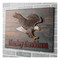 Harley-Davidson Hand Painted Resin Swooping Eagle Wooden Pub Sign, 24 x 20 inch - No Hassle Returns at Wisconsin Harley