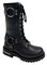 Unik Women's Premium Metal Leather Motorcycle Boots, Black 12004-L - Wisconsin Harley-Davidson