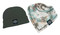 Harley-Davidson Baby Boys' 2-Pack Newborn Western Beanie Set, Green - Wisconsin Harley-Davidson
