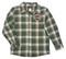 Harley-Davidson Little Boys' Bar & Shield Brushed Plaid Long Sleeve Shirt – Green - Wisconsin Harley-Davidson
