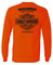 Harley-Davidson Free Shipping - Harley-Davidson Men's Upside Bar & Shield Long Sleeve Crew-Neck Shirt, Orange - Free Shipping on many products plus Orders Over $99