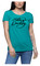 Harley-Davidson Women's Scribble Pop Round Neck Short Sleeve Tee – Jade - Wisconsin Harley-Davidson