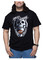 Harley-Davidson Men's Hooked Skull Short Sleeve Crew-Neck T-Shirt - Black - Wisconsin Harley-Davidson