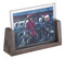 Harley-Davidson Old English H-D Logo Floating Picture Frame w/ Wood Base - Wisconsin Harley-Davidson