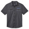 Harley-Davidson Men's End Line Short Sleeve Button Shirt, Gray 96047-25VM - Wisconsin Harley-Davidson