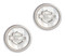 Harley-Davidson Women's Mother of Pearl Bar & Shield Logo Round Stud Earrings - Wisconsin Harley-Davidson