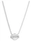 Harley-Davidson Women's 16 in. Mother of Pearl Bar & Shield Pendant Necklace - Wisconsin Harley-Davidson