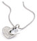 Harley-Davidson Women's 18 in. Double Heart Bar & Shield Logo Charm Necklace - Wisconsin Harley-Davidson