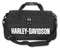 Harley-Davidson Eagle U-Shaped Zipper Rugged Graphic Duffel Bag – Black - No Hassle Returns at Wisconsin Harley
