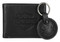 Harley-Davidson Men's Boxed Leather Billfold Wallet & Key Fob Set - Black - Wisconsin Harley-Davidson