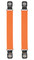 Harley-Davidson Men's Etched Bar & Shield Logo Elastic Boot Clips – Orange - Wisconsin Harley-Davidson