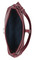 Harley-Davidson Women's Push Lock Pebble Leather Shoulder Bag Purse - Oxblood - Largest Selection of Harley-Davidson Products