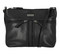 Harley-Davidson Women's Medium Classic Leather Crossbody Purse - Black - Wisconsin Harley-Davidson