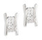 Harley-Davidson Women's Crystal Barbed Wire Stud Earrings - Sterling Silver - Wisconsin Harley-Davidson