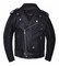 UNIK Boy's Premium Leather Biker Style Jacket - Classic Black - Wisconsin Harley-Davidson