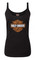 Harley-Davidson Women's Classic Bar & Shield Logo Full-Back Tank Top, Black - Wisconsin Harley-Davidson