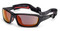 Harley-Davidson Men's Gym Time 2.0 Sunglasses w/ Headstrap, Red Mirror Lenses - Wisconsin Harley-Davidson
