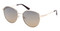 Harley-Davidson Women's Round Metal Sunglasses, Gold Frames & Gold Mirror Lenses - Wisconsin Harley-Davidson