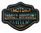 Harley-Davidson 3 in. Embroidered Chrome Davidson Emblem Sew-On Patch, Black - Wisconsin Harley-Davidson