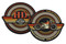 Harley-Davidson Retro Stripes Motorcycle Challenge Coin, 1.75 in - Black - Wisconsin Harley-Davidson