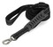Harley-Davidson Flex Dog Leash, Nylon Strap & Rubber Grip Handle - Black - Wisconsin Harley-Davidson