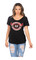 Harley-Davidson Women's Ride HDMC 'Freedom Machine' Scoop Neck Tee Shirt, Black - Wisconsin Harley-Davidson