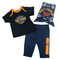 Harley-Davidson Baby Boys' 3-piece Bar & Shield Logo Tee & Pant Newborn Gift Set - Wisconsin Harley-Davidson