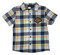 Harley-Davidson Little Boys' Bar & Shield Logo Plaid Short Sleeve Toddler Shirt - Wisconsin Harley-Davidson