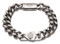 Harley-Davidson Men's Bar & Shield Padlock Curb Chain Bracelet - Stainless Steel - Wisconsin Harley-Davidson