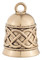 Harley-Davidson Free Shipping - Harley-Davidson Engraved Weave Pattern H-D Script Ride Bell, Gold Plated - Free Shipping on many products plus Orders Over $99